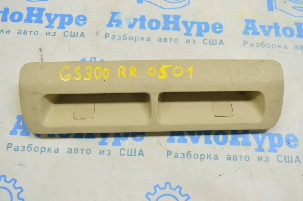 Дефлектор задний правый в ноги  Lexus GS300 GS350 GS430 GS450h 06-11 беж
