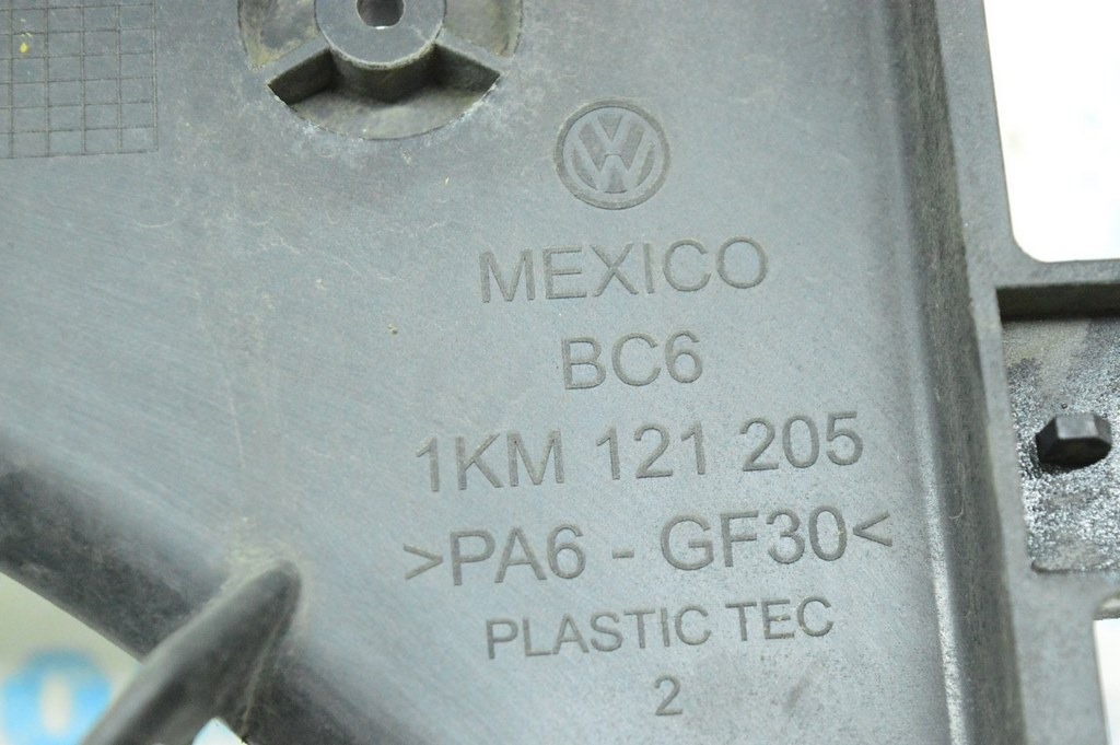 Диффузор кожух радиатора (голый) VW Jetta 11-18 USA 1.8T, 2.0, 2.5 (03) — фото 3