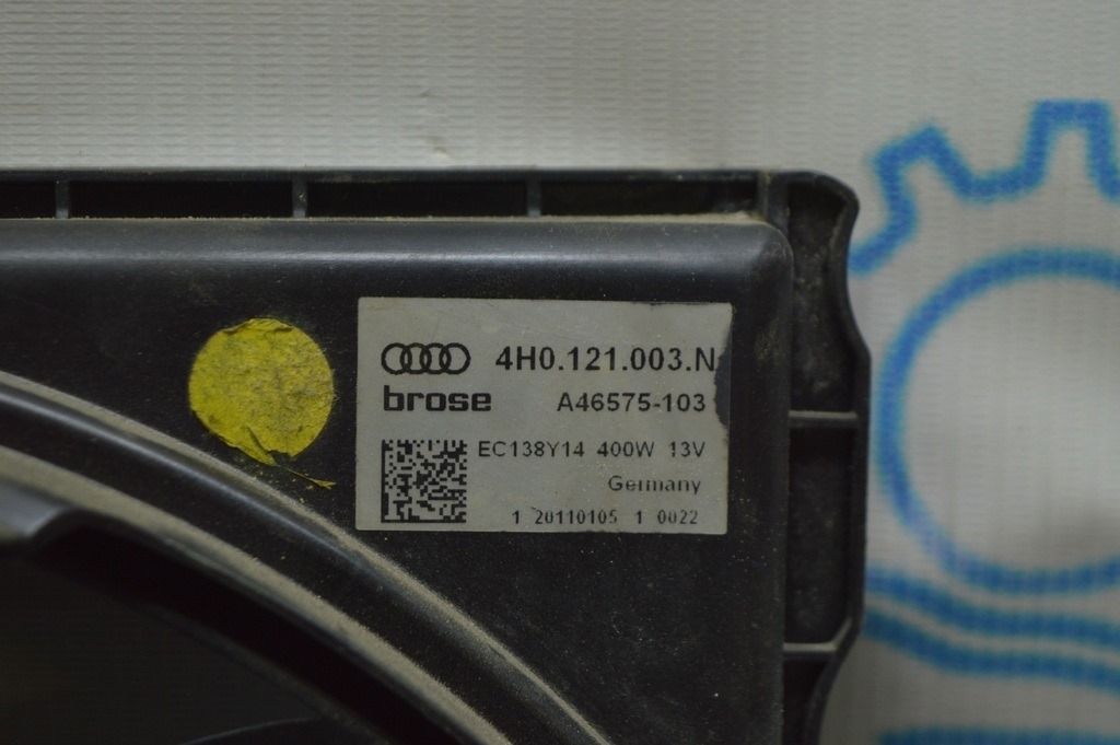 Диффузор кожух радиатора в сборе Audi A8 D4 10-17 (01) 4H0959455R 4H0959455S — фото 4