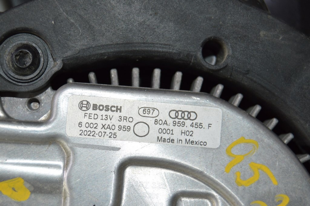 Диффузор кожух радиатора в сборе Audi Q5 80A 18-24 под два вентилятора (01) 80A959455E — фото 4