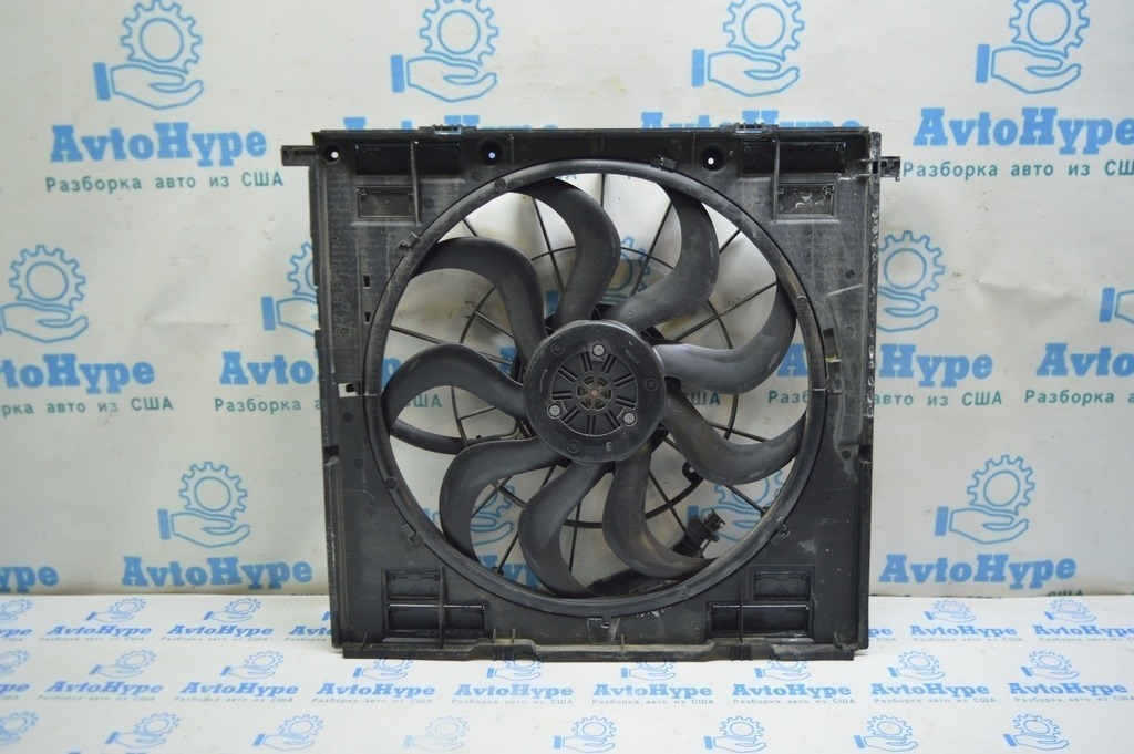 Диффузор кожух радиатора в сборе BMW X3 G01 18-23 3.0 B58 (01)