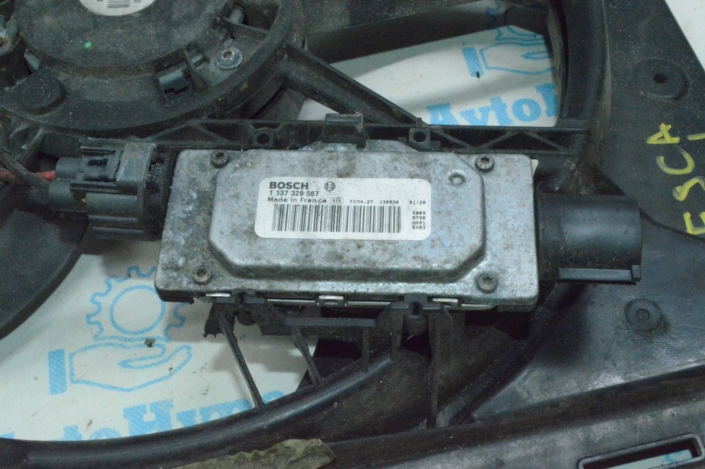 Диффузор кожух радиатора в сборе Ford Escape MK3 13- 1.6T 2.5 (08) — фото 2