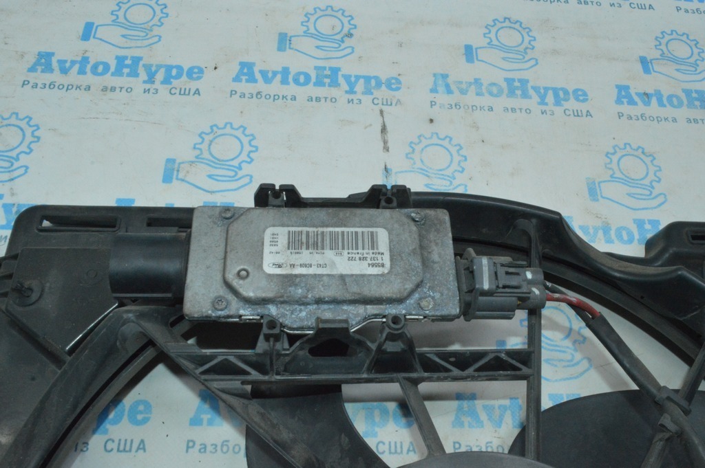 Диффузор кожух радиатора в сборе Ford Escape MK3 13- 2.0T (09) — фото 3