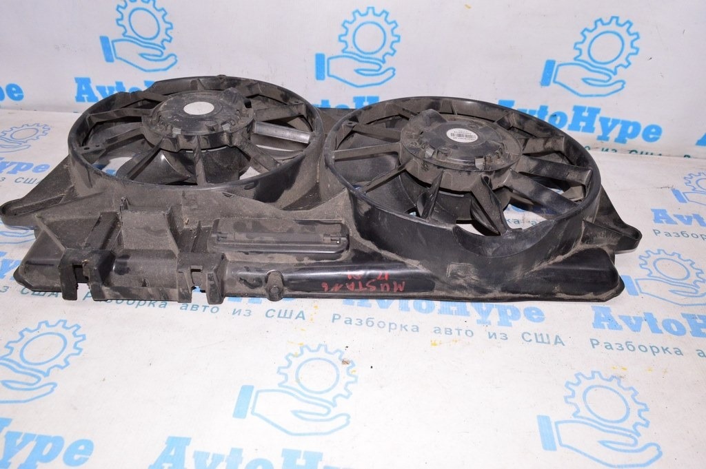 Диффузор кожух радиатора в сборе Ford Mustang mk6 15- 2.3T (01) без косы — фото 2