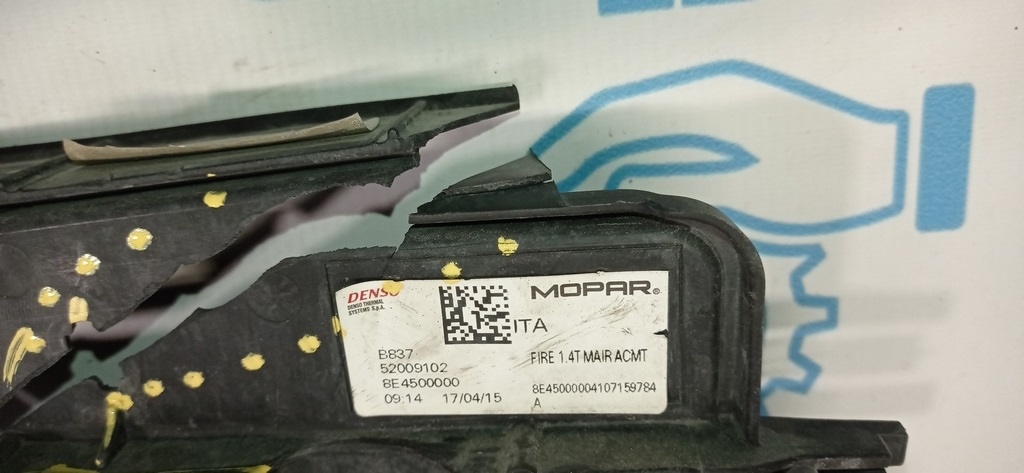 Диффузор кожух радиатора в сборе Jeep Renegade 15-18 дорест (03) 1.4 деф. — фото 2