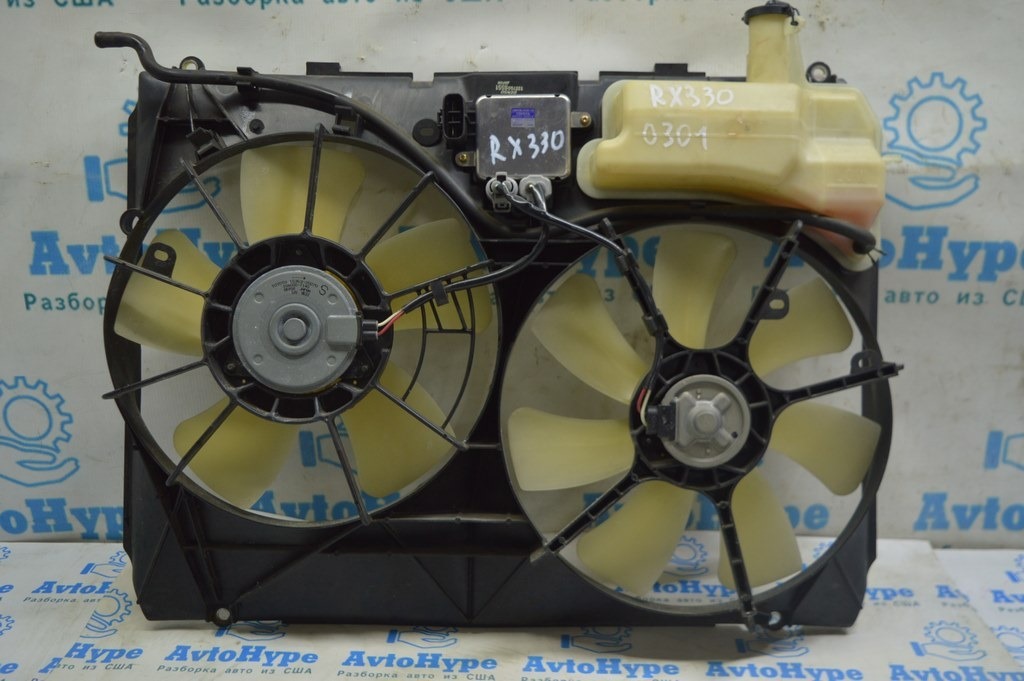 Диффузор кожух радиатора в сборе LEXUS RX 300/330/350/400H 04-09 (01)