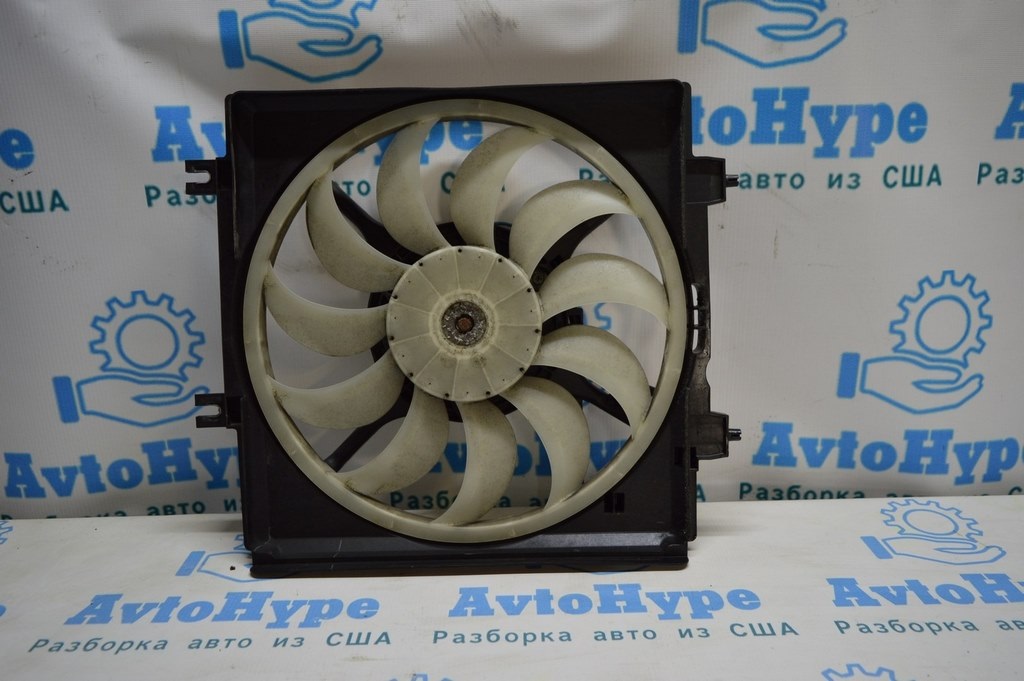 Диффузор кожух радиатора в сборе прав Subaru Forester 14-18 SJ 2.5 (04) — фото 2