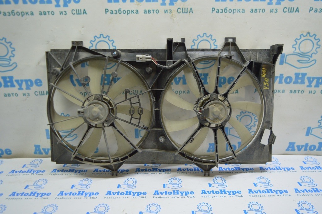 Диффузор кожух радиатора в сборе Toyota Camry v50 12-14 usa\euro без компа (01)