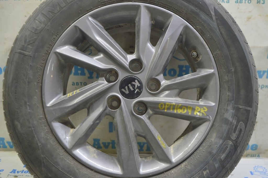 Диск колесный R16 Kia Optima 16- (04) RR 6.5JX16 — фото 2