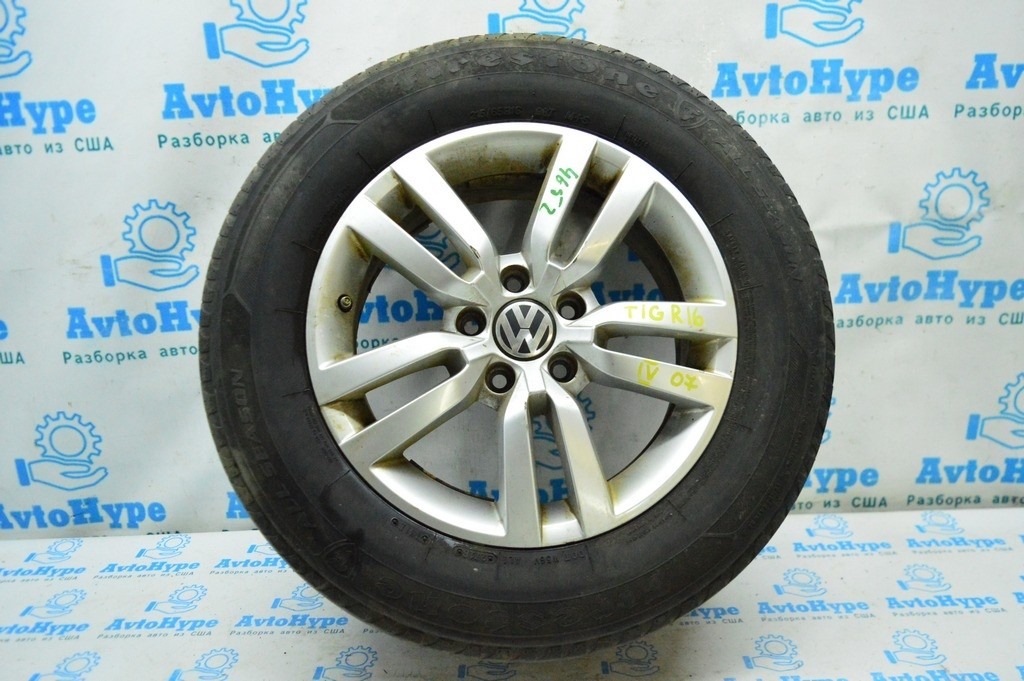 Диск колесный R16 VW Tiguan 09-17 (07) четвертый