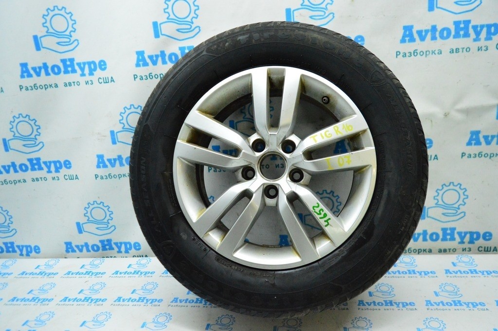 Диск колесный R16 VW Tiguan 09-17 (07) первый
