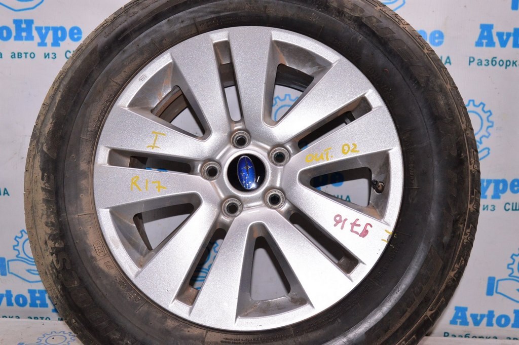 Диск колесный R17 Subaru Outback 15-19 (02) первый 10\10