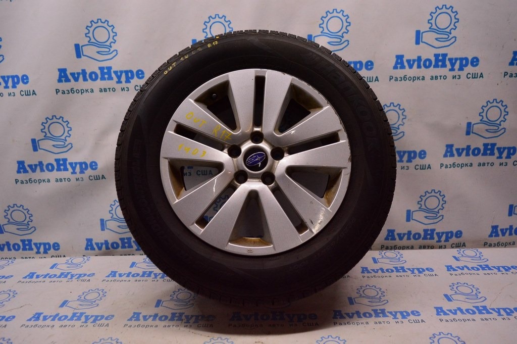 Диск колесный R17 Subaru Outback 15-19 (03) первый бордюрка