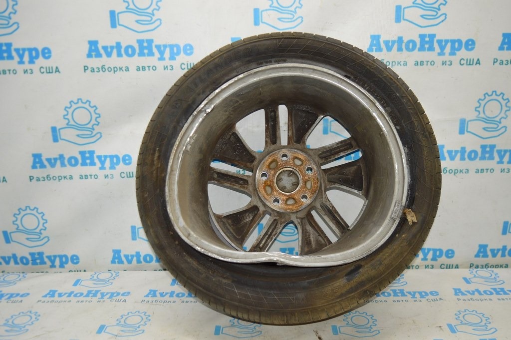 Диск колесный R17 x 7,5J 5*114,3 Honda Accord 18- (02) первый,целая только лицевая часть — фото 2