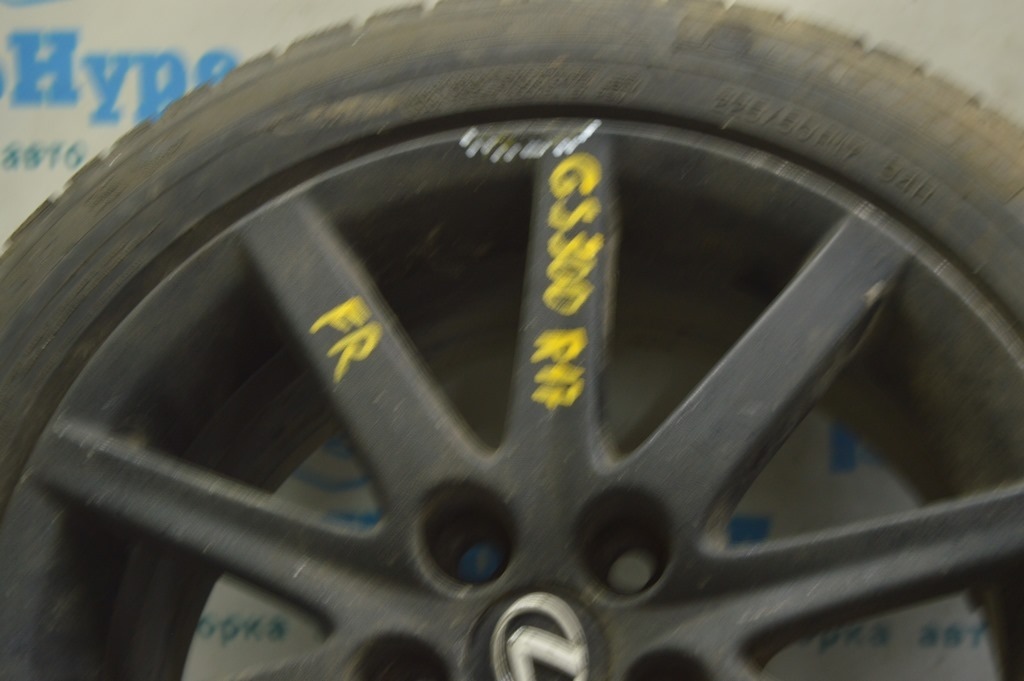 Диск колесный R17 X 7.5J ET45 5*114.3 Lexus GS300 GS350 GS430 06-07 (01) крашеный, бордюрка FR — фото 3