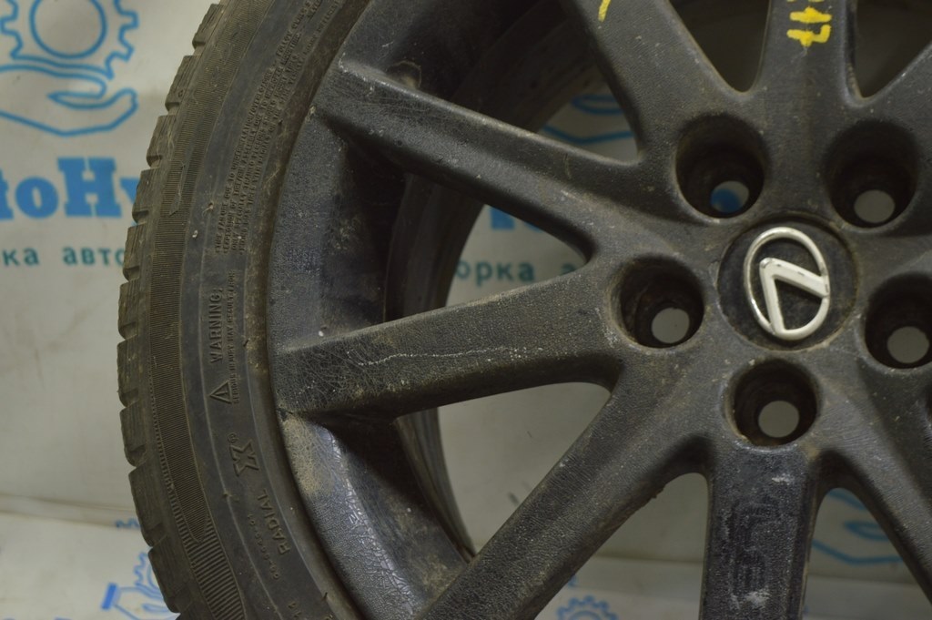 Диск колесный R17 X 7.5J ET45 5*114.3 Lexus GS300 GS350 GS430 06-07 (01) крашеный, бордюрка FR — фото 4