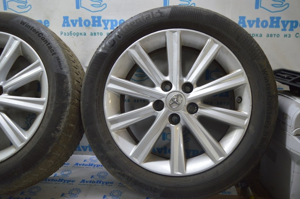 Диск колесный R17 x 7J ET45 (5*114.3) Toyota Camry v50 XLE usa\euro легкая бордюрка (02) 1 — фото 2