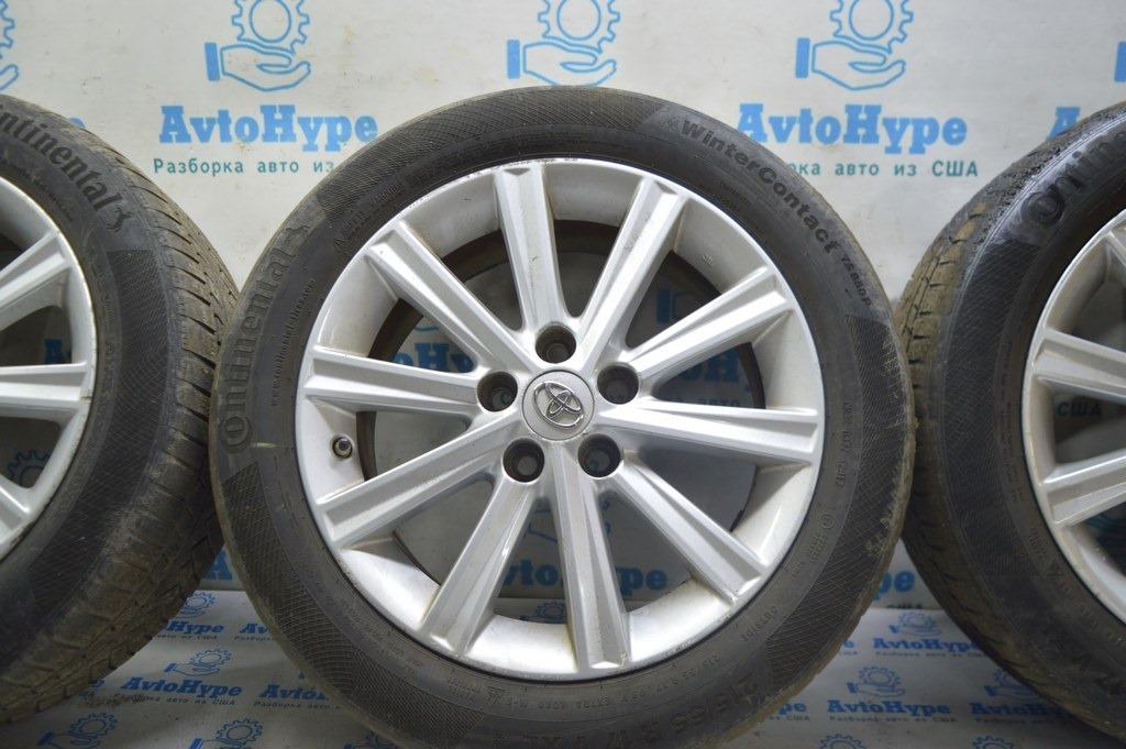 Диск колесный R17 x 7J ET45 (5*114.3) Toyota Camry v50 XLE usa\euro легкая бордюрка (02) 2