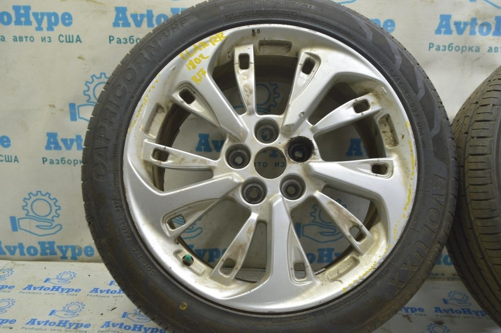 Диск колесный R18 18X8J Honda Clarity 18-21 usa бордюрка, разбито посадочное (02) RR