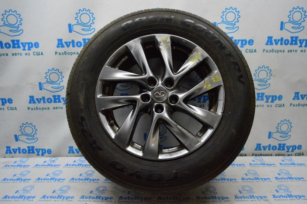 Диск колесный R18 5*114,3 Infiniti JX35 QX60 13- (01) третий бордюрка 8\10 ET50 Dia66.1