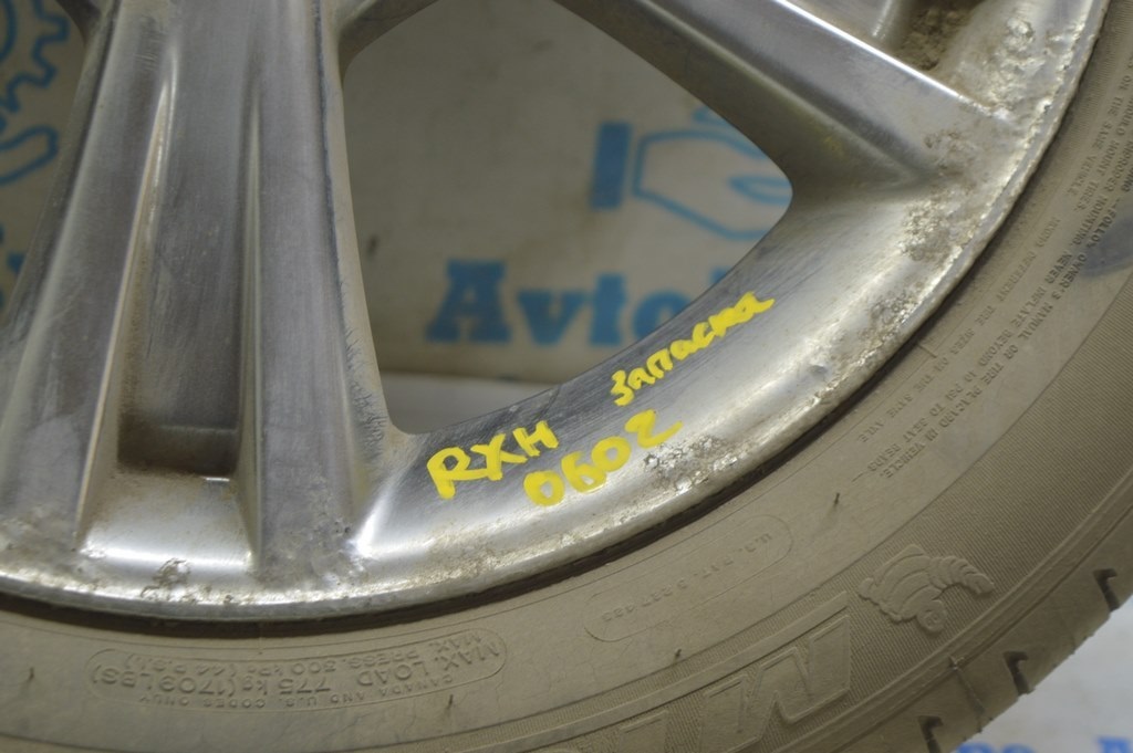Диск колесный R18 5x114.3 Lexus RX400 03-09 коррозия (02) запаска — фото 2