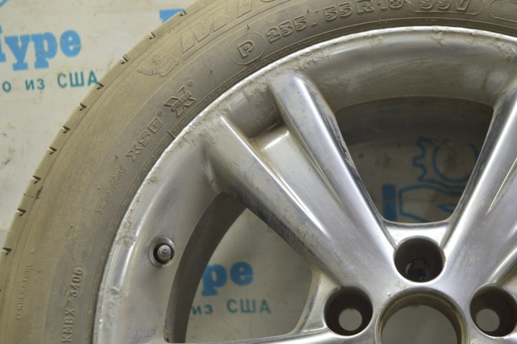 Диск колесный R18 5x114.3 Lexus RX400 03-09 коррозия (02) запаска — фото 4