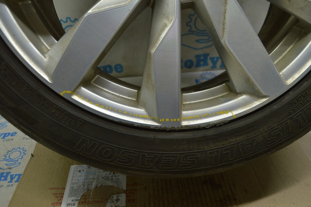 Диск колесный R18 Audi A4 B9 17-19 (01) бордюрка 1 — фото 2