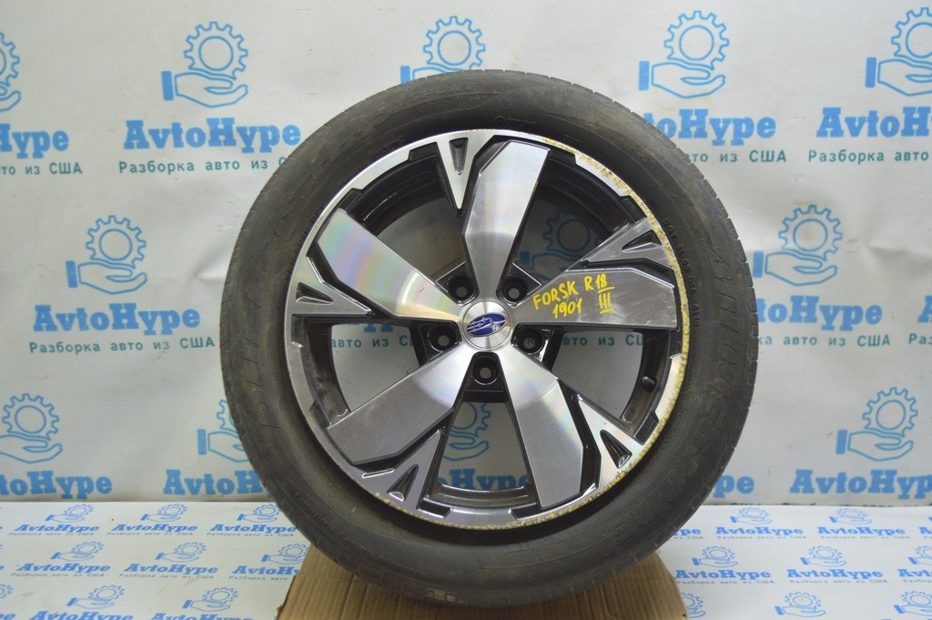 Диск колесный R18 Enkei Subaru Forester 19- SK 7J ET48 114.3-5Н (01) третий бордюрка