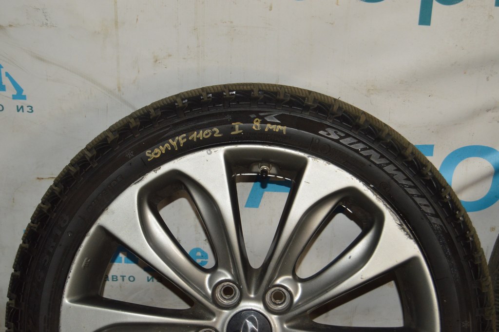 Диск колесный R18 Hyundai Sonata 11-13 (02) 1 бордюрка — фото 2