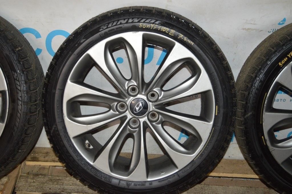 Диск колесный R18 Hyundai Sonata 11-13 (02) 3 бордюрка, вареный