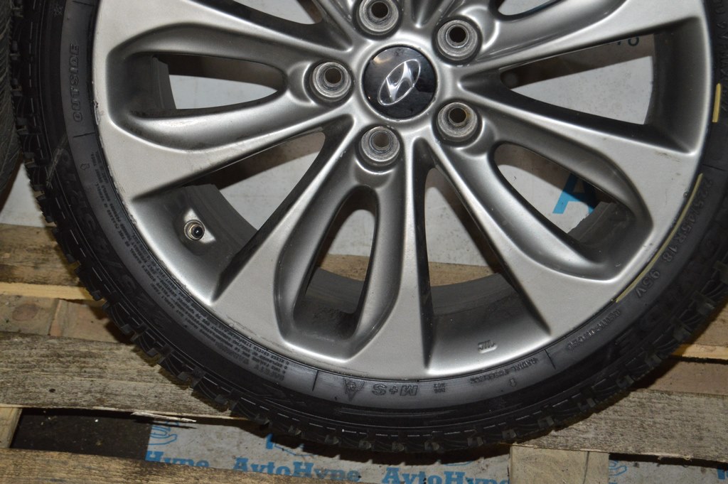 Диск колесный R18 Hyundai Sonata 11-13 (02) 3 бордюрка, вареный — фото 4