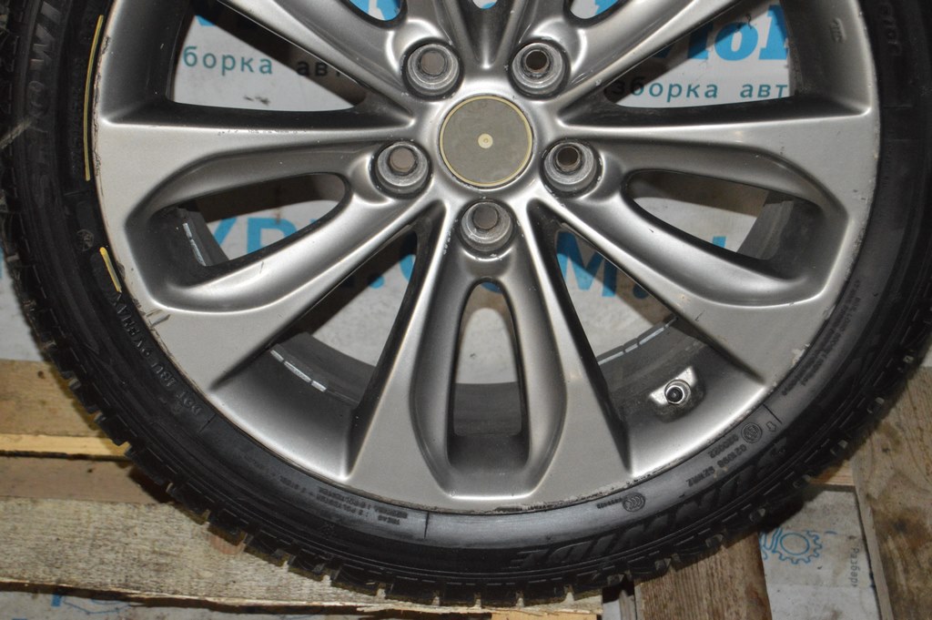 Диск колесный R18 Hyundai Sonata 11-13 (02) 4 бордюрка, вареный — фото 4