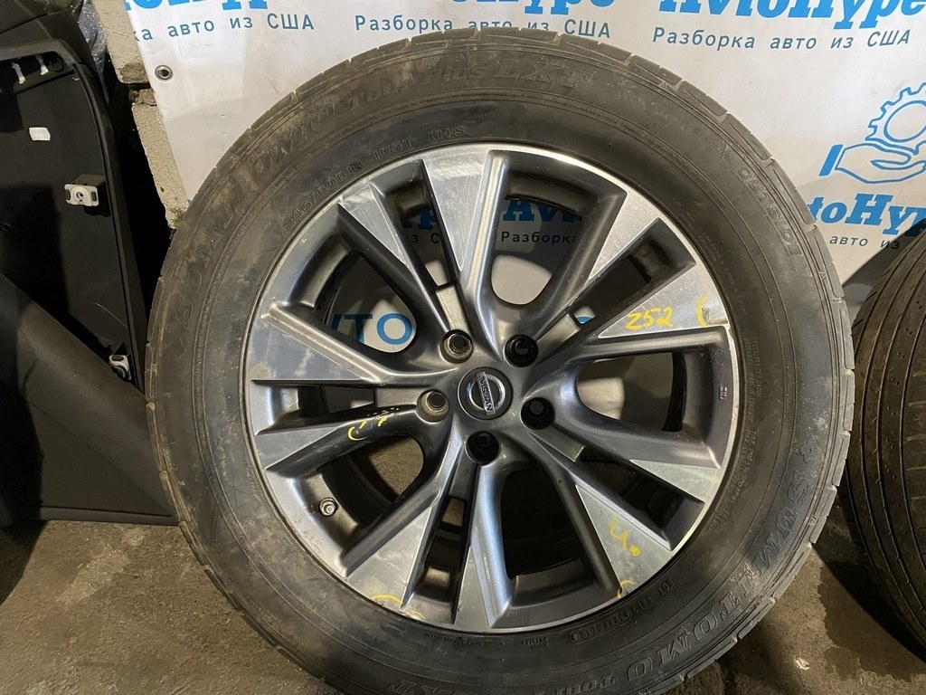 Диск колесный R18 Nissan Murano z52 15- (01)   (04) с датчиком давления колеса бордюрка