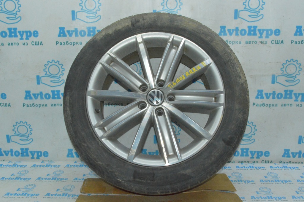 Диск колесный R18 VW Tiguan 09-17 (08) второй бордюрка
