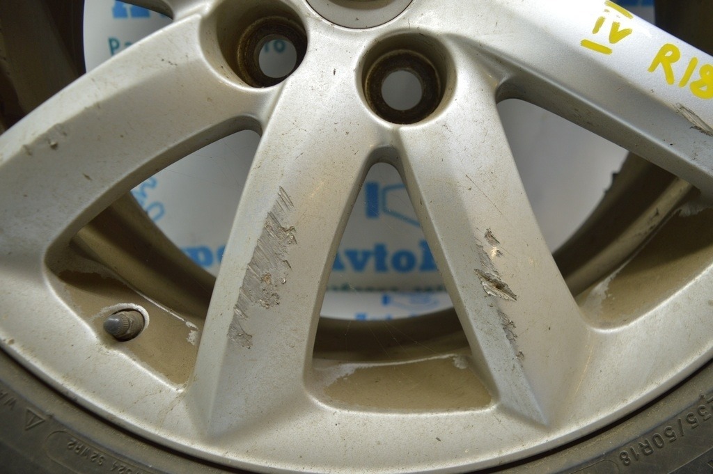 Диск колесный R18 x 7.5J (5*120) Lexus LS460 (01) четвертый бордюрка — фото 2