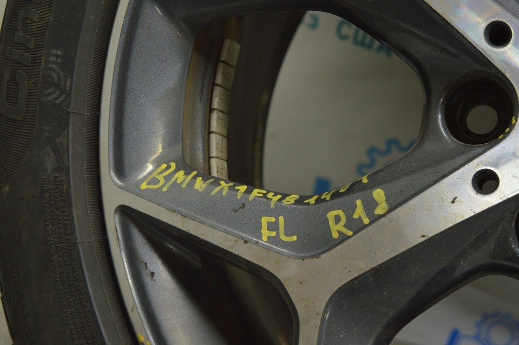Диск колесный R18 x 7,5J BMW X1 F48 16-20 Style 569 (01) FL бордюрка — фото 2