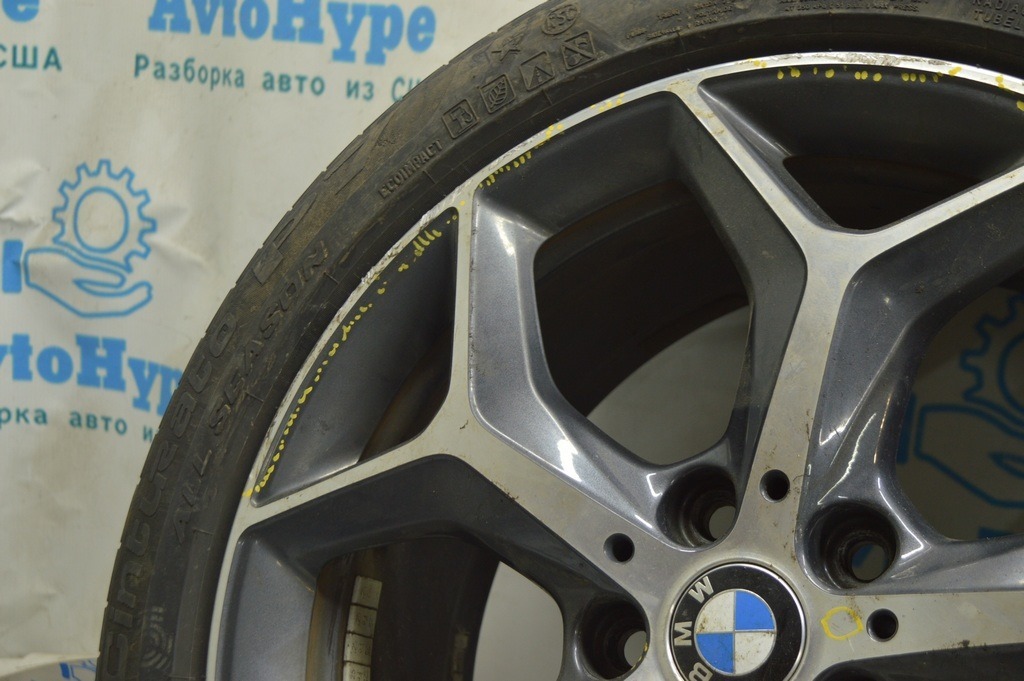 Диск колесный R18 x 7,5J BMW X1 F48 16-20 Style 569 (01) FL бордюрка — фото 4