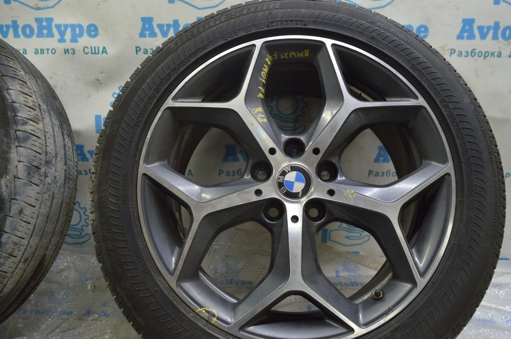 Диск колесный R18 x 7,5J BMW X1 F48 16-20 Style 569 (01) FR бордюрка — фото 2
