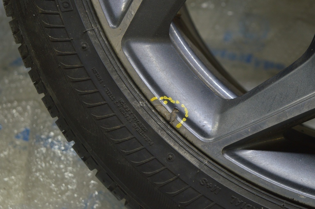 Диск колесный R18 x 7,5J BMW X1 F48 16-20 Style 569 (01) FR бордюрка — фото 3