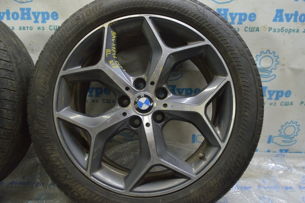 Диск колесный R18 x 7,5J BMW X1 F48 16-20 Style 569 (01) RL бордюрка — фото 3