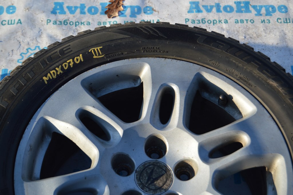 Диск колесный R18х8J Acura MDX 07-13 (01) 3 легкая бордюрка — фото 2