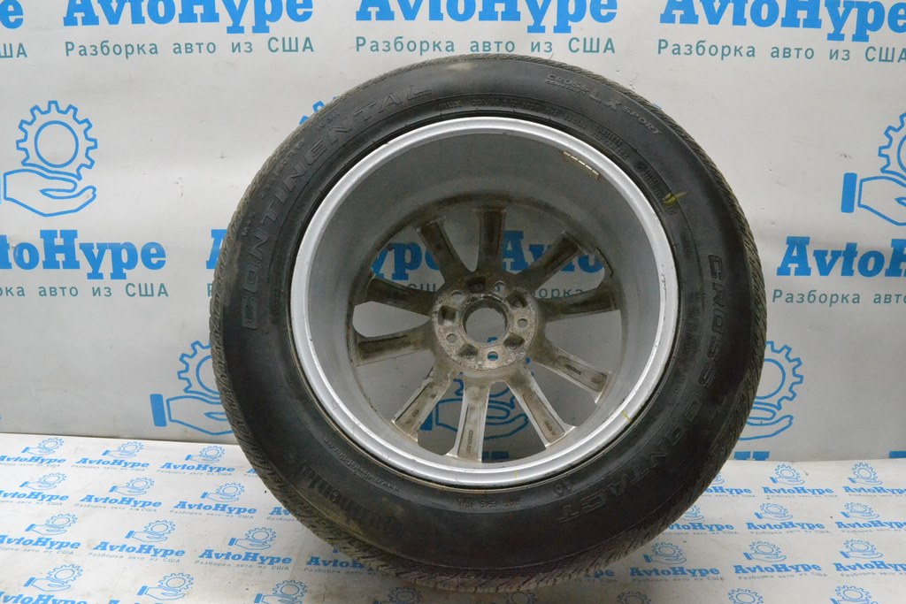 Диск колесный R18X8J ET39 Audi Q5 8R 09-17 8R0601025BM (02) первый бордюрка — фото 2