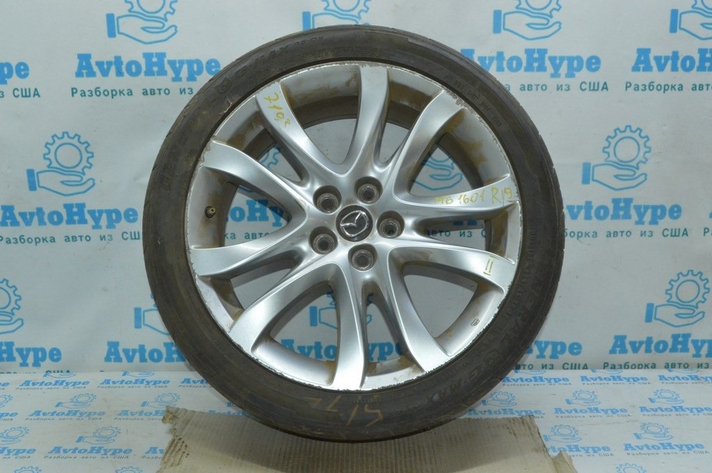 Диск колесный R19 (5*114,3) Mazda6 13-17 Touring cерый (01) бордюрка второй