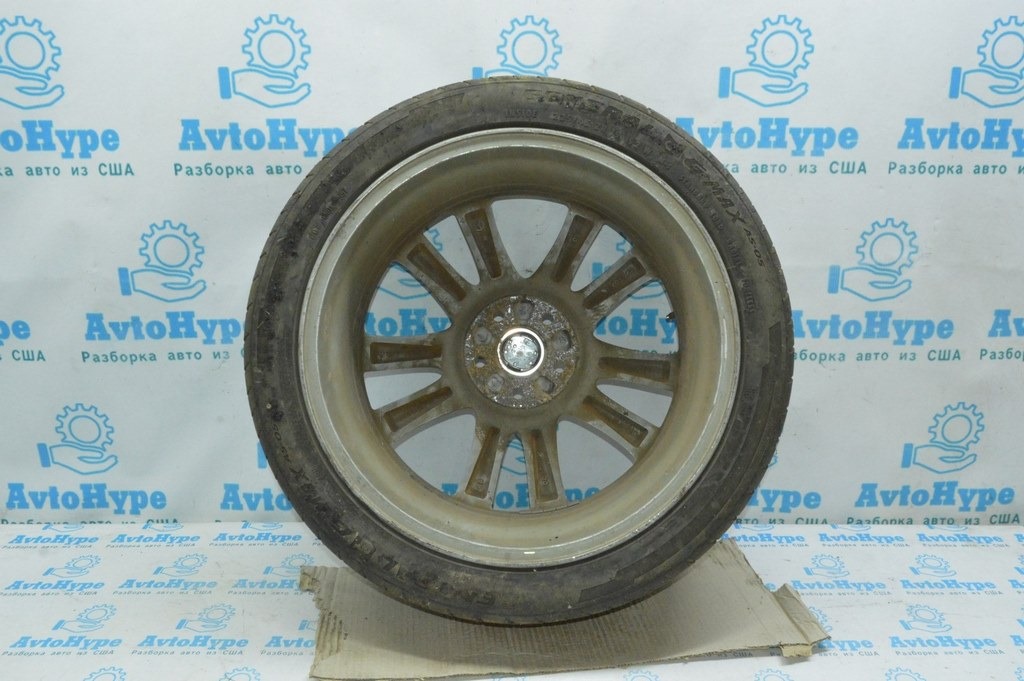Диск колесный R19 (5*114,3) Mazda6 13-17 Touring cерый (01) бордюрка второй — фото 2