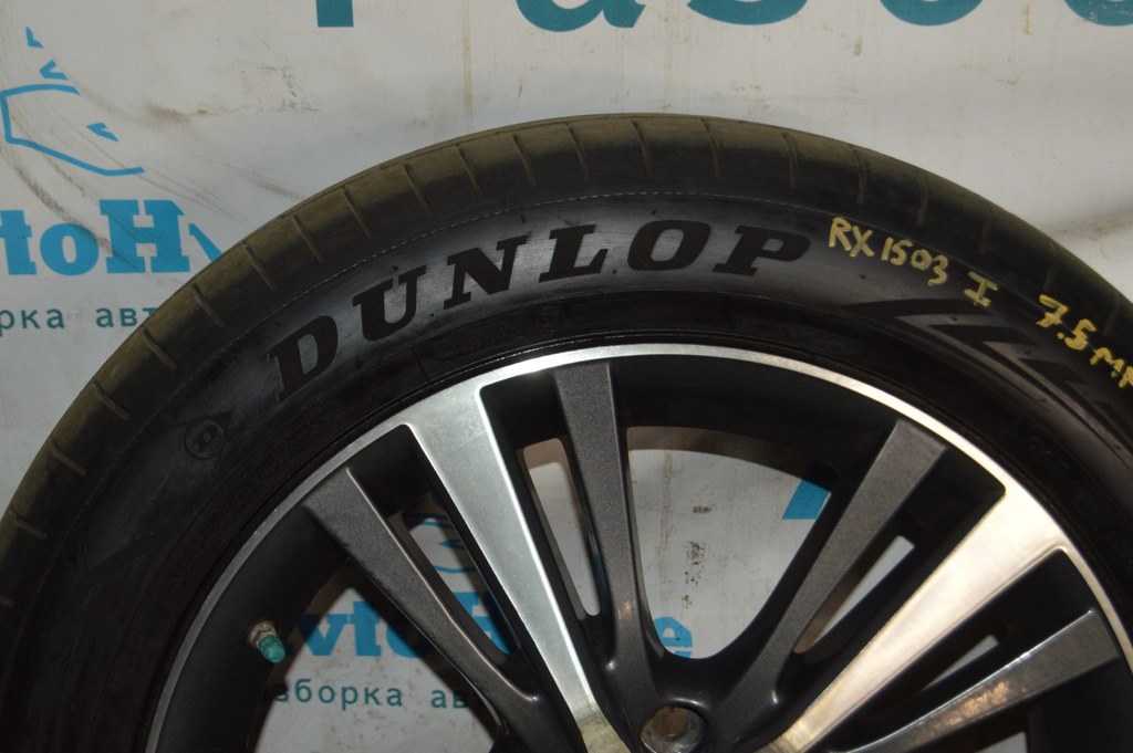 Диск колесный R19 5x114.3х7.5J Lexus RX450h 10-14 (03) 1, легкая бордюрка, полез хром — фото 2