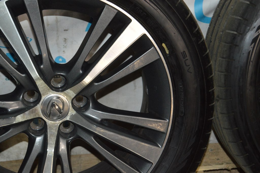 Диск колесный R19 5x114.3х7.5J Lexus RX450h 10-14 (03) 1, легкая бордюрка, полез хром — фото 3