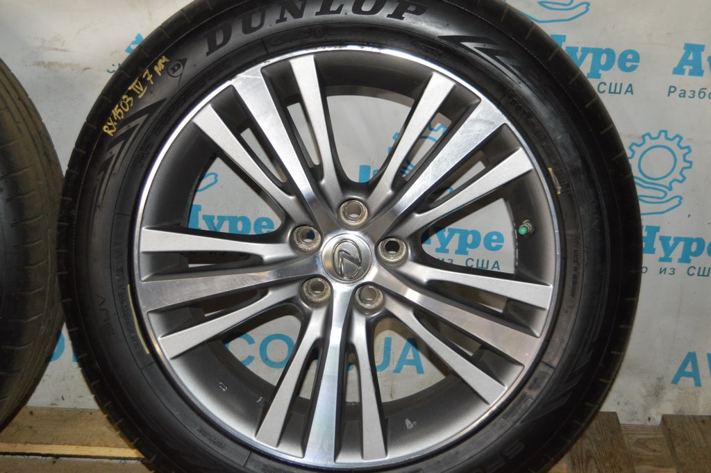Диск колесный R19 5x114.3х7.5J Lexus RX450h 10-14 (03) 4, легкая бордюрка