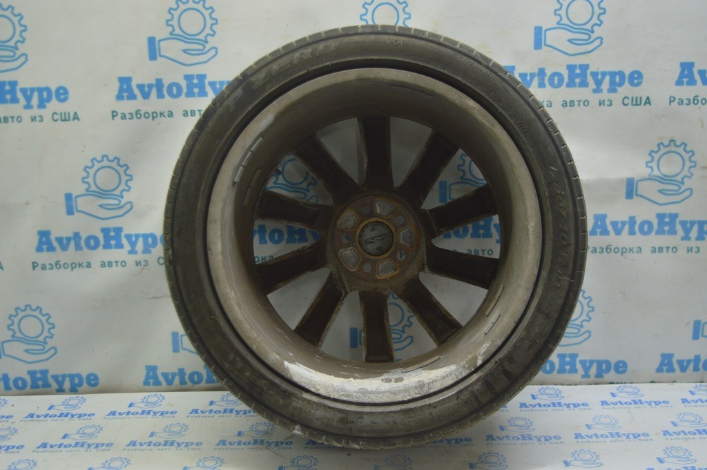 Диск колесный R19 8,5J Volvo S90 16- inscription (01) бордюрка — фото 2