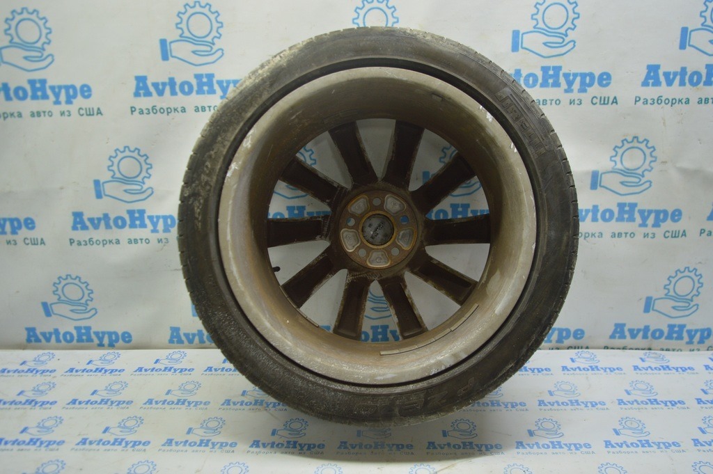 Диск колесный R19 8,5J Volvo S90 16- inscription (01) бордюрка — фото 2