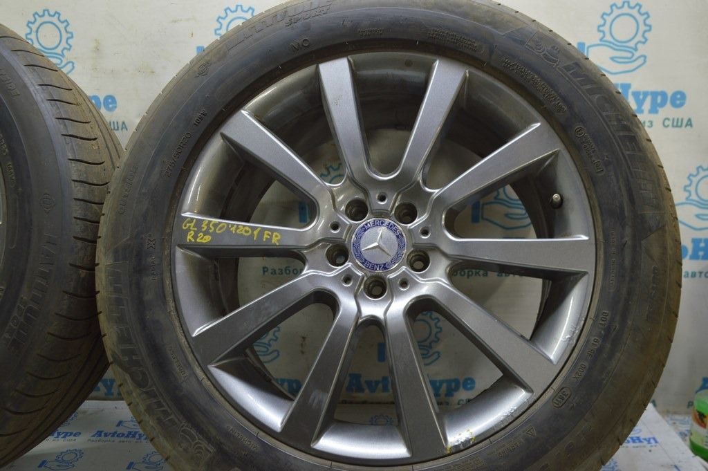 Диск колесный R20х8.5J Mercedes X164 GL Grand Edition (01) FR вздулась краска
